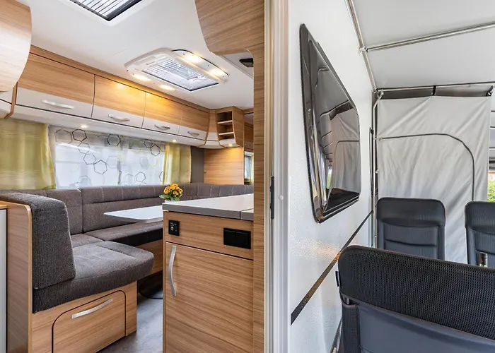 Camping Comfort Wohnwagen Max 2 Erw U 2 Kd *